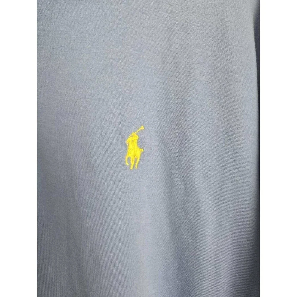 Polo Ralph Lauren Mens XL Pima Soft Touch Polo Shirt Blue Short Sleeve Casual